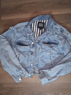 BDG Light Wash Blue Womens Denim Jacket Size Small